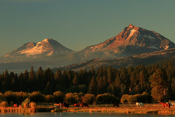 Sisters Mountains - Black Butte, Oregon