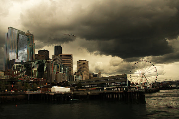 Seattle Storm Clouds
