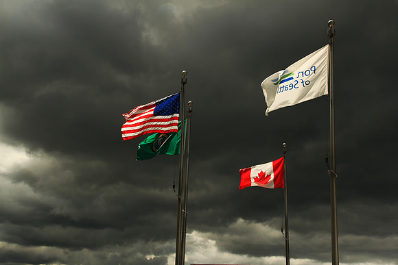 Flags Over Bell Harbor