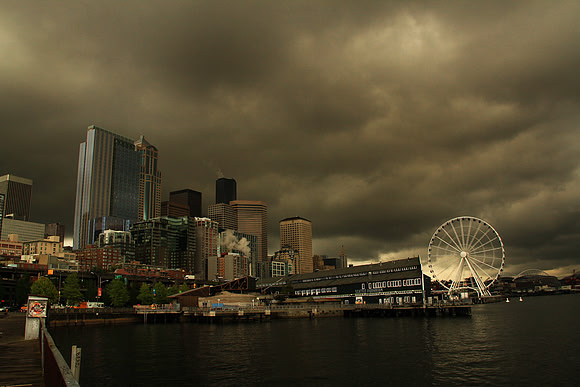 Seattle Storm Clouds
