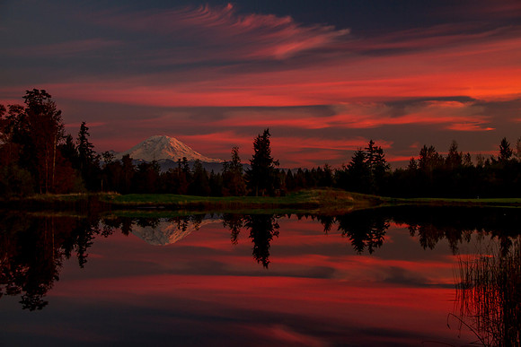 Mt. Rainier Sunset