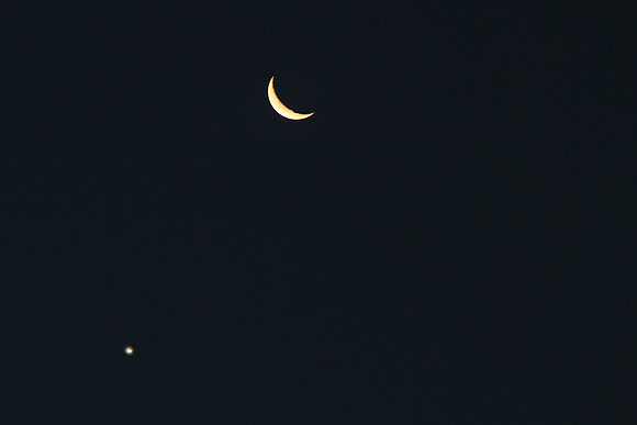 Crescent Moon & Venus
