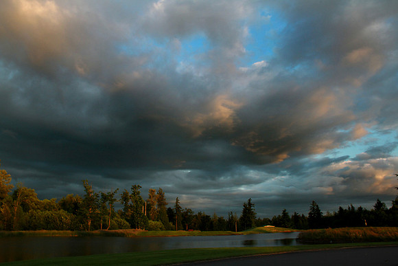 Cloudy Sunset