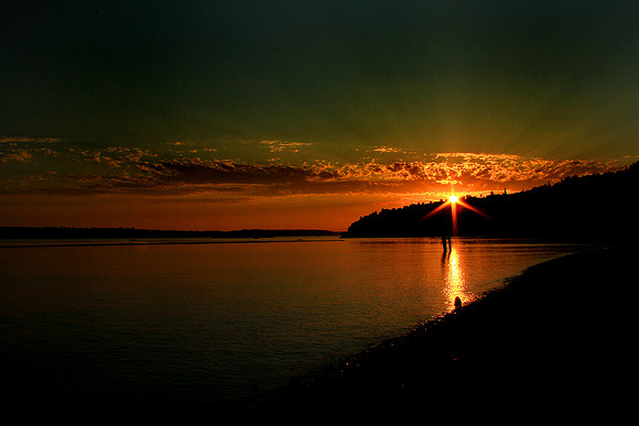 Commencement Bay Sunset