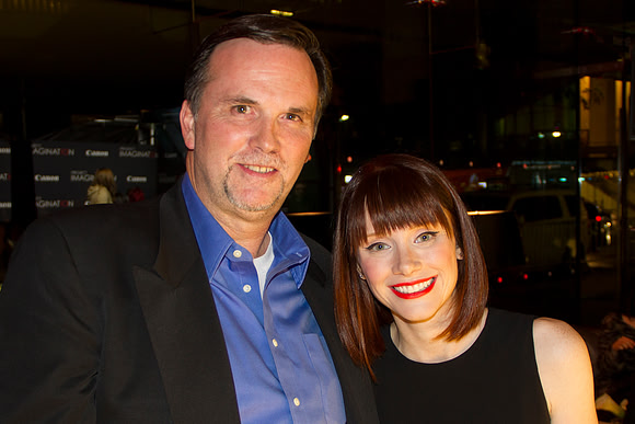 Steve With Bryce Dallas Howard, Lincoln Center NYC.