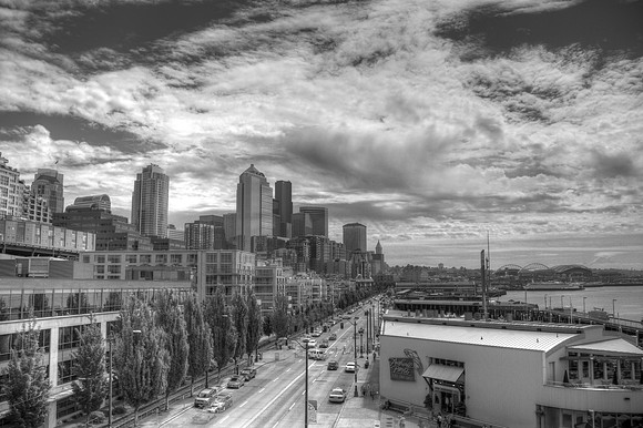 Seattle Waterfront HDR