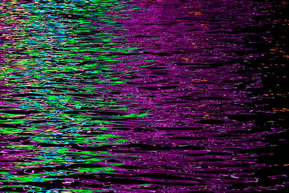 Ferris Wheel Light Reflection