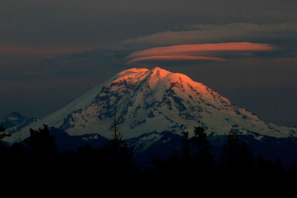 Mt. Rainier Sunset