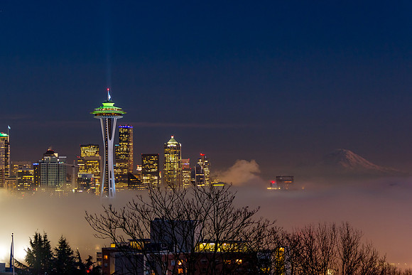 Seattle At Night